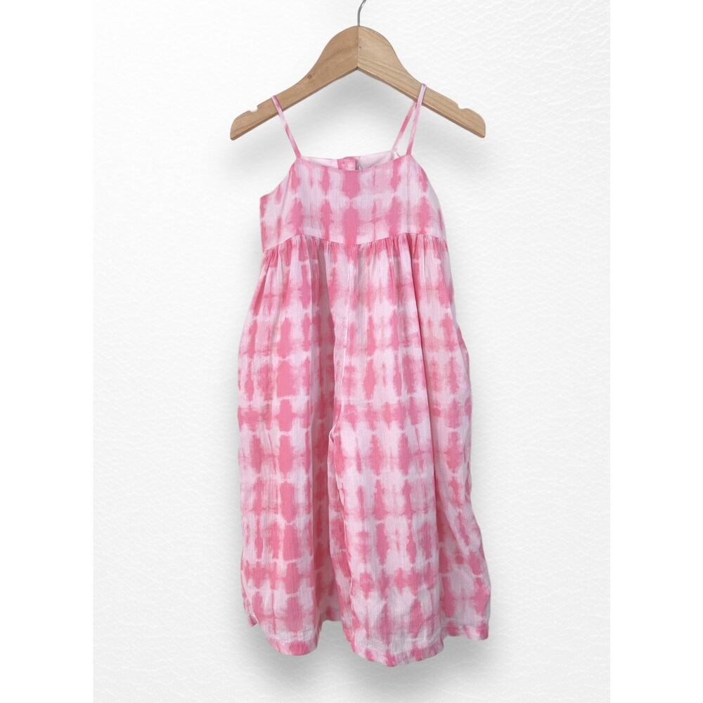 Janie and Jack Tie Dye Gauze Jumpsuit, Size 2T